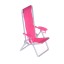 Ružová stolička pre bábiku 5