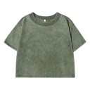 Růžové dámské crop tričko Krátký top s krátkým rukávem Streetwear styl Pohodlný střih Bavlněný materiál Letní móda Casual oblečení 10