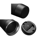 RVS Thermobeker 510ml 17 x 7 cm Vakuum Geïsoleerde Reisbeker voor Koffie en Thee Dubbele Wand Warmte Isolatie Deksel 2