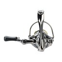 Rybářský naviják C2000 s převodem 5,0:1 Brzdná síla 8 kg Cívka 42 mm a přední brzda 98 x 98 mm Stříbrný spinningový naviják na přívlač 2