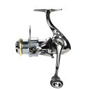 Rybářský naviják C4000 s převodem 5,0:1 Brzdná síla 8 kg Cívka 49 mm a přední brzda 115 x 106 mm Stříbrný spinningový naviják na přívlač 1