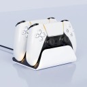 Rychlonabíjecí dok pro ovladače Playstation 5 PS5 duální bezdrátová stanice DC 5V 1,5A PC ABS 15x14x6 cm pro herní ovladače 3