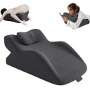 Säädettävä kolmio tyyny 60,7 x 36,5 x 24 cm Ergonominen tyyny jalkojen, selän ja polvien tueksi Lepotyyny lukemiseen ja rentoutumiseen 3