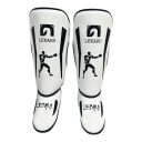 Säärisuojat ja jalkasuojat koko L Säärin osa 38 cm Tarranauha Aikuisten taistelusuojat nyrkkeilyyn ja taistelulajeihin 2