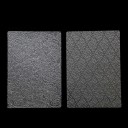 Šablony s ornamentem na zdobení čokoládou a marcipánem 6 ks Průhledné plastové pláty s reliéfním vzorem 25,2 x 17,6 cm Na dorty 5