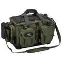 Sac à bandoulière imperméable pour accessoires de pêche 55 x 31 x 27 cm Sac de pêche spacieux Organiseur portable pour équipement Sangle réglable Matériau résistant 1