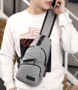 Sac à bandoulière pour homme avec port USB J2091 5