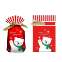 Sac à cadeaux de Noël 23 x 15 cm 5 pcs 6