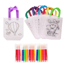 Sac à colorier pour enfants avec feutres 5 pcs 5