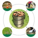 Sac à déchets de jardin pliable 4