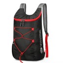 Sac à dos de sport pliable 39 x 14 x 27 cm 20 l Sac à dos léger en nylon imperméable avec mini pochette pour la randonnée, les voyages 1