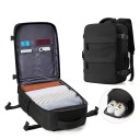 Sac à dos de voyage 40 x 20 x 25 cm Bagage à main pour avion Sac à dos pratique avec poche à chaussures Compartiments intérieurs Sac à dos léger pour les voyages 2