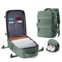 Sac à dos de voyage 40 x 20 x 25 cm Bagage à main pour avion Sac à dos pratique avec poche à chaussures Compartiments intérieurs Sac à dos léger 5