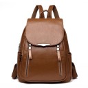 Sac à dos en cuir pour femme E661 7