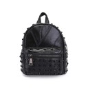 Sac à dos en cuir pour femme E876 2