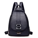 Sac à dos en cuir pour femmes E789 7