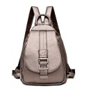 Sac à dos en cuir pour femmes E789 9