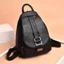 Sac à dos en cuir pour femmes E789 3