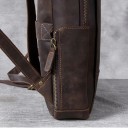 Sac à dos en cuir pour homme E1057 4