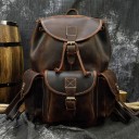 Sac à dos en cuir pour homme E1146 7