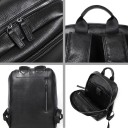 Sac à dos en cuir pour homme E963 1