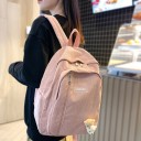 Sac à dos en velours côtelé pour femmes E889 2