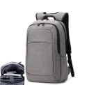 Sac à dos étudiant pour ordinateur portable avec poche de 33 x 25 cm Compartiment avant avec organisateur Poches latérales pour bouteille 2