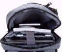 Sac à dos étudiant pour ordinateur portable avec poche de 33 x 25 cm Compartiment avant avec organisateur Poches latérales pour bouteille 7