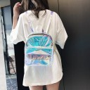 Sac à dos holographique pour femmes E810 2
