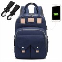 Sac à dos multifonctionnel pour poussette avec port USB 5