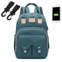 Sac à dos multifonctionnel pour poussette avec port USB 8