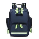 Sac à dos multifonctionnel trousse de premiers secours vide 41x29x20 cm Sac médical avec éléments réfléchissants Oxford imperméable pour premiers secours en extérieur 4