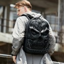 Sac à dos pour homme avec crâne 4