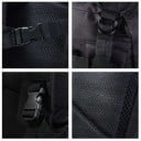 Sac à dos tactique 25 l avec sangles MOLLE Quatre compartiments zippés Dos ventilé rembourré Sangle thoracique et ceinture Oxford 43 x 26 x 23 cm 11