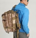 Sac à dos tactique 25 l avec sangles MOLLE Quatre compartiments zippés Dos ventilé rembourré Sangle thoracique et ceinture Oxford 43 x 26 x 23 cm 15