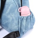 Sac à langer bleu 6