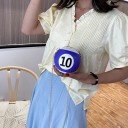 Sac à main boule de billard 4