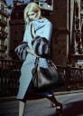 Sac à main élégant pour femmes avec motif - Noir 4