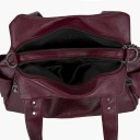Sac à main en cuir pour femme M1075 3