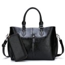 Sac à main en cuir pour femmes et portefeuille 4
