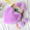 Sac à main en fausse fourrure M765 12