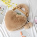 Sac à main en fausse fourrure M765 6
