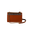 Sac à main féminin à contraste avec boucle 22 x 7 x 14 cm PVC et polyester Design élégant et marqué Sac à main pratique 5