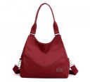 Sac à main pour femme avec deux poignées et une large sangle amovible Sac spacieux pour tous les jours en nylon et polyester 38 x 34 x 14 cm 6