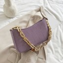 Sac à main pour femme avec motif en cuir de crocodile M715 3