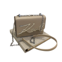 Sac à main pour femmes 19 x 6,5 x 43,5 cm Sangle en chaîne en métal Cuir synthétique Sac élégant en bandoulière allongé 7