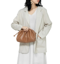 Sac à main pour femmes 26 x 10 x 16 cm Conception douce en simili cuir Sac pratique avec un espace intérieur plus grand pour un usage 4
