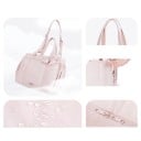 Sac à main pour femmes à grande capacité avec plusieurs poches et bandoulière réglable en polyester pour les voyages, la salle de sport 11