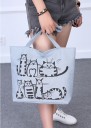 Sac à main pour femmes avec des chats J1043 2