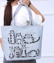 Sac à main pour femmes avec des chats J1043 6